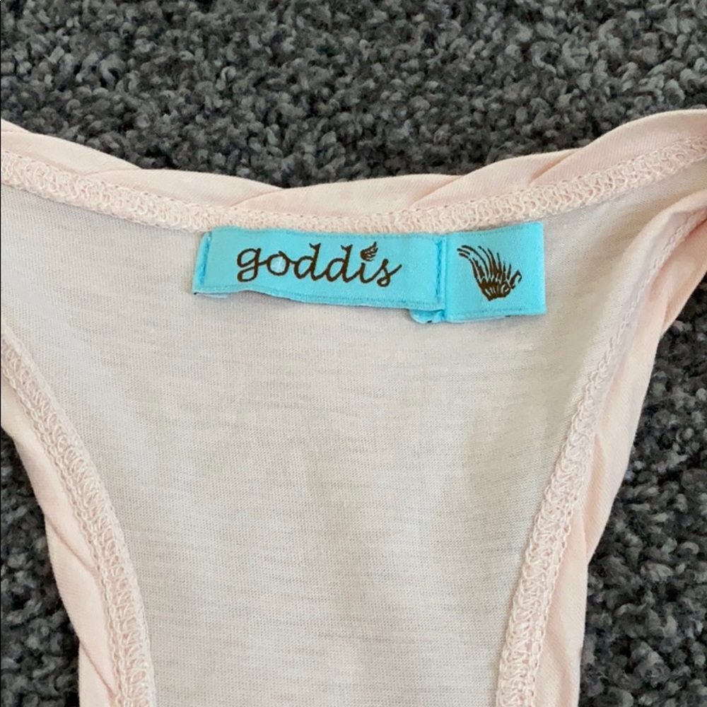 Goddis    Racerback Tank Top - Picture 2 of 3